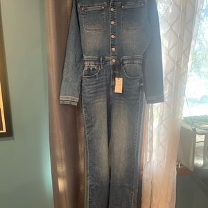 Judyblue denim jumpsuit size M